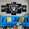 Image of Oakland Raiders Wall Art Decor Canvas Printing