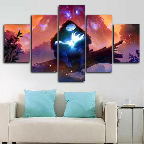 Ori and the Blind Forest Wall Art Decor Canvas Printing