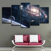 Image of Outer Space Galaxy Planet Landscape Wall Art Decor Canvas Printing