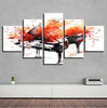 Image of Piano Abstract Graffiti Wall Art Decor Canvas Printing