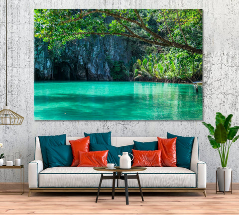 Puerto Princesa Underground River Wall Art Canvas Printing Decor-1Panel