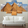 Image of Pyramid Egypt Desert Wall Art Decor Canvas Printing