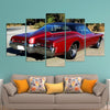 Image of Red Buick Riviera 1971 Car Wall Art Decor Canvas Printing