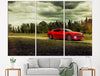 Image of Red Chevrolet Camaro Chevrolet Car Wall Art Decor Canvas Printing