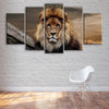 Image of Resting Lion Wall Art Decor Canvas Printing