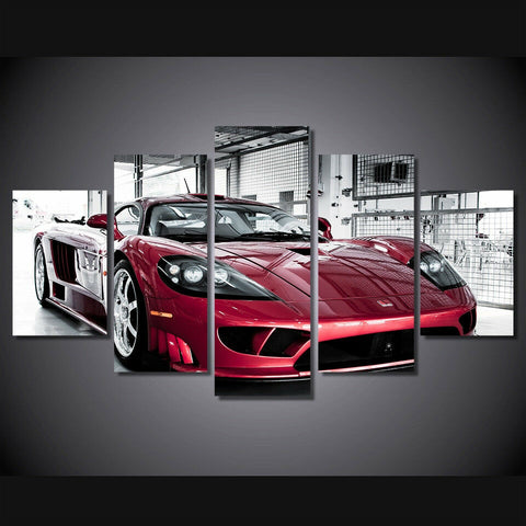 Saleen S7 Twin Turbo Car Wall Art Decor Canvas Printing