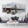 Image of San Francisco Golden Gate Bridge Wall Art Decor Canvas Printing