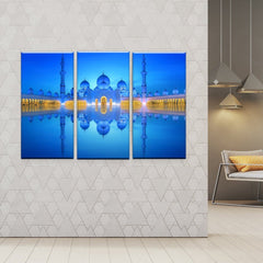 Sheikh Zayed Grand Mosque Wall Art Decor Canvas Printing