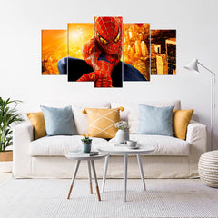 SpiderMan Marvel Superhero Wall Art Decor Canvas Printing