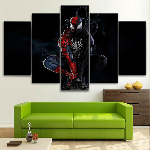 Spider Man Venom Transform Wall Art Decor Canvas Printing