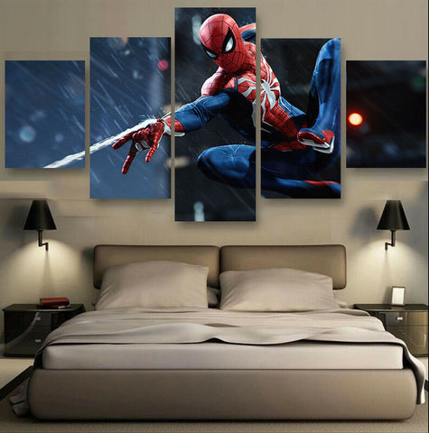 Spiderman Marvel Wall Art Decor Canvas Printing