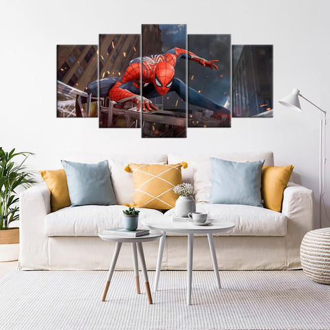 Spiderman Movie Wall Art Decor Canvas Printing