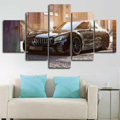 Sports Car Mercedes AMG Wall Art Decor Canvas Printing