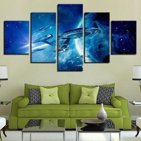 Star Trek Space Wall Art Decor Canvas Printing