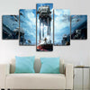 Image of Star Wars AT-AT Walker Battlefront Wall Art Decor Canvas Printing