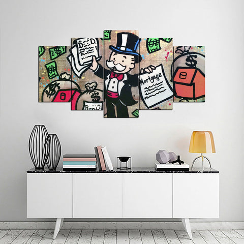 Street Art Graffiti Wall Art Decor Canvas Printing