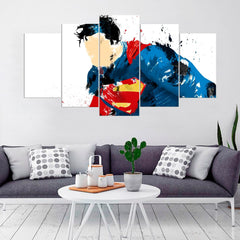 Superman Superhero DC comic Wall Art Decor Canvas Printing