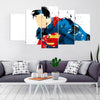 Image of Superman Superhero DC comic Wall Art Decor Canvas Printing