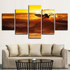 Image of Surfing Sunset Ocean Waves Professional Surfer Wall Art Decor Canvas Printing