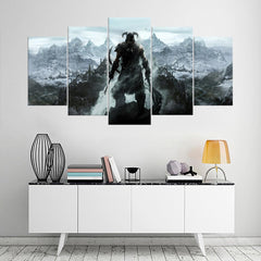 The Elder Scrolls Skyrim Wall Art Decor Canvas Printing