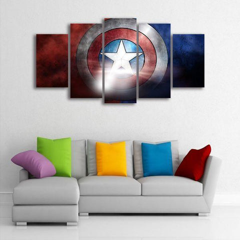 The Indestructible Shield Wall Art Decor Canvas Printing