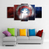 Image of The Indestructible Shield Wall Art Decor Canvas Printing