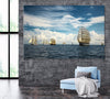 Image of The Sailboats on Ocean Wall Art Canvas Printing Decor-1Panel