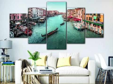 Venice Grand Canal Italy Wall Art Decor Canvas Printing