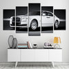 Image of White Supercar Exotic Wall Art Decor Canvas Printing