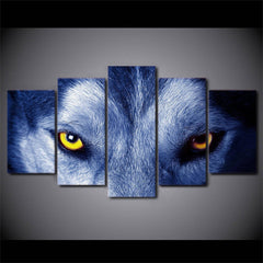 Wolf Eyes Wall Art Decor Canvas Printing