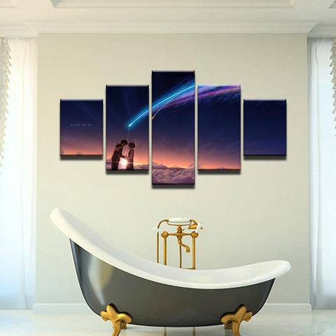 Your Name Kimi no Na wa Wall Art Decor Canvas Printing