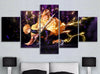 Image of Zenitsu Agatsuma Sword Slayer Demon Wall Art Decor Canvas Printing