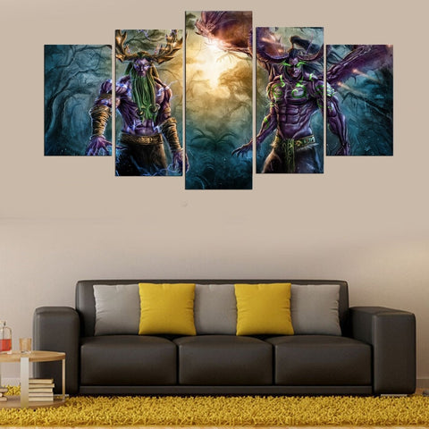 World Of Warcraft Game Wall Decor Art - CozyArtDecor