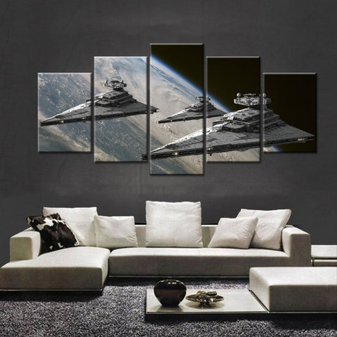 Star Wars Destroyer Wall Art Canvas Print Decor - CozyArtDecor