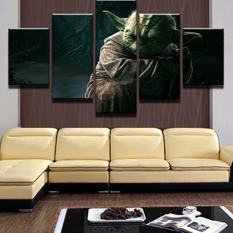 Star Wars Master Yoda Wall Decor Art - CozyArtDecor