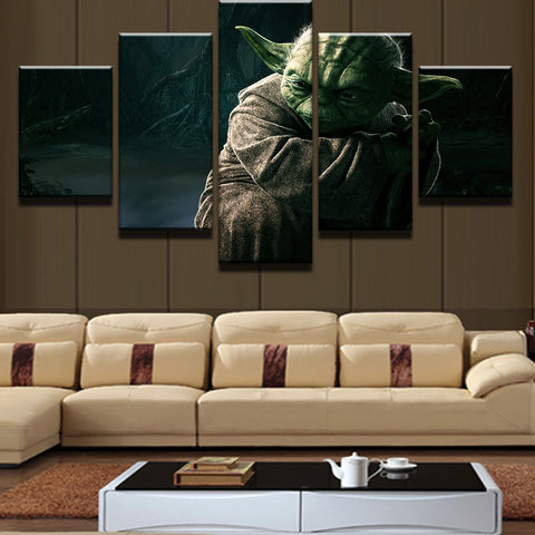 Star Wars Master Yoda Wall Decor Art - CozyArtDecor