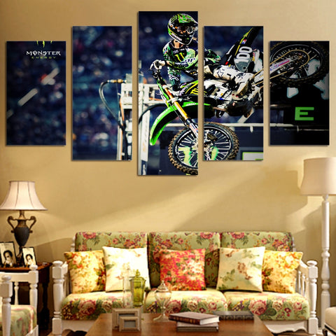 Racing MotoGP Motorcycle Racers Sports Wall Art Decor - CozyArtDecor