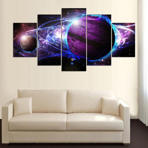 Planets Universe Earth Space Wall Art Decor - CozyArtDecor