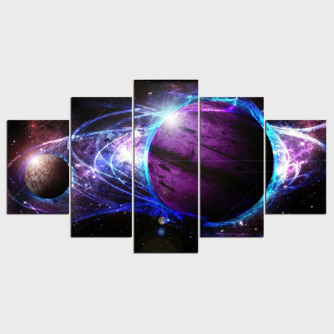 Planets Universe Earth Space Wall Art Decor - CozyArtDecor