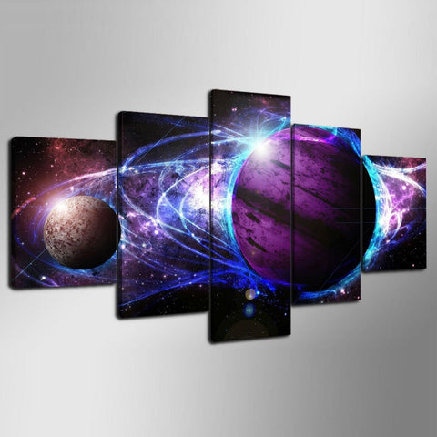 Planets Universe Earth Space Wall Art Decor - CozyArtDecor