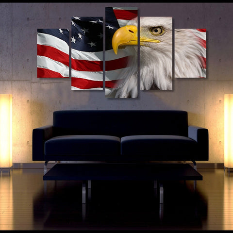 The Eagle American Wall Art Decor - CozyArtDecor