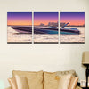 Image of Sunset Yacht Ship Boat Seascape Wall Decor Art - CozyArtDecor