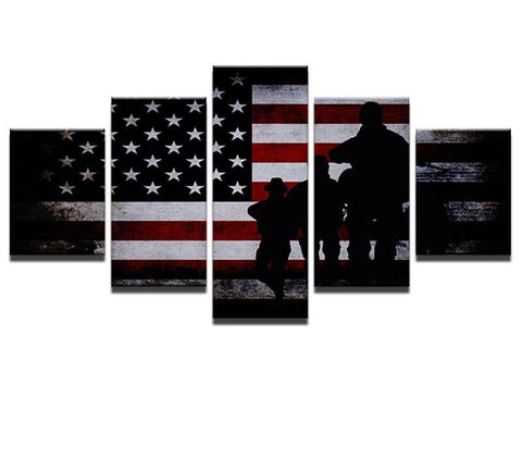 American Soldier Wall Art Decor - CozyArtDecor