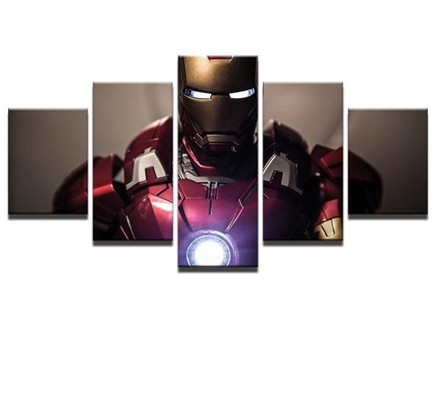 Superhero Iron Man Wall Art Canvas Print Decor - CozyArtDecor