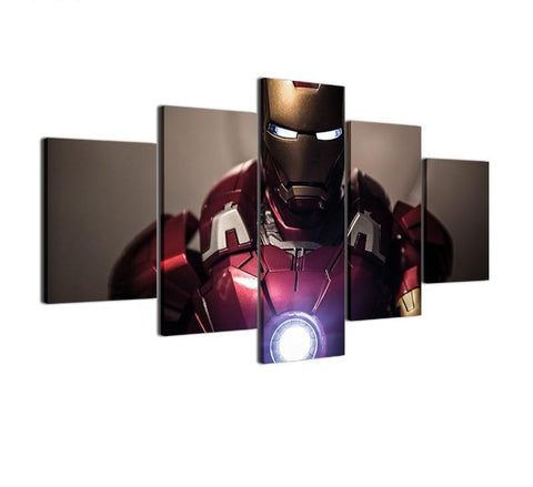 Superhero Iron Man Wall Art Canvas Print Decor - CozyArtDecor