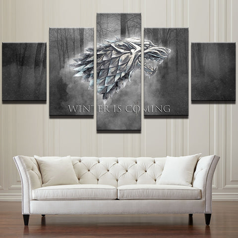 Game Of Thrones Winter is Coming Wall Art Decor - CozyArtDecor