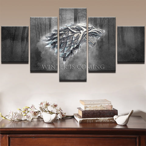 Game Of Thrones Winter is Coming Wall Art Decor - CozyArtDecor