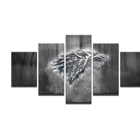 Game Of Thrones Winter is Coming Wall Art Decor - CozyArtDecor