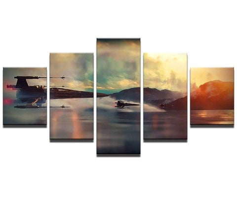 Star Wars Rogue One X-Wing Wall Art Decor - CozyArtDecor