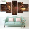 Image of Star Wars Space Battle Wall Art Decor - CozyArtDecor